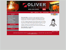Tablet Screenshot of oliversteel.com